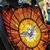 Holy Spirit Dove Stained Car Back Seat Cover Dog Car Seat Covers - d696dfa7a134