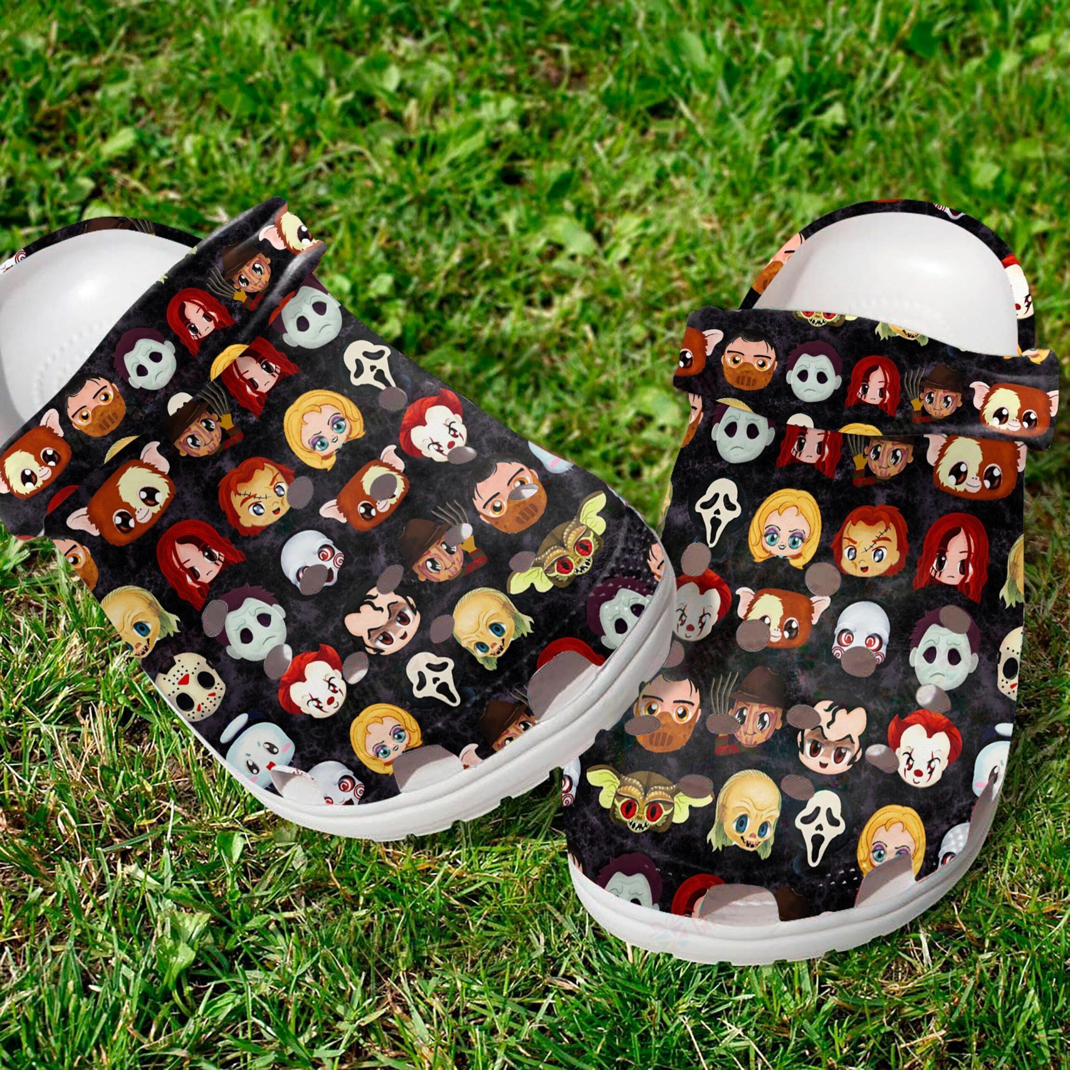 Horror Halloween Crocs Clog Classic Clogs Shoes Horror Halloween Crocs Clog Classic Clogs Shoes