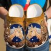 Horse Beautiful Sku 1424 Crocs Clog Clog Shoes
