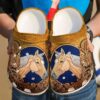 Horse Beautiful Sku 1424 Crocs Crocband Clog Comfortable For Mens Womens Classic Clog Water Shoes