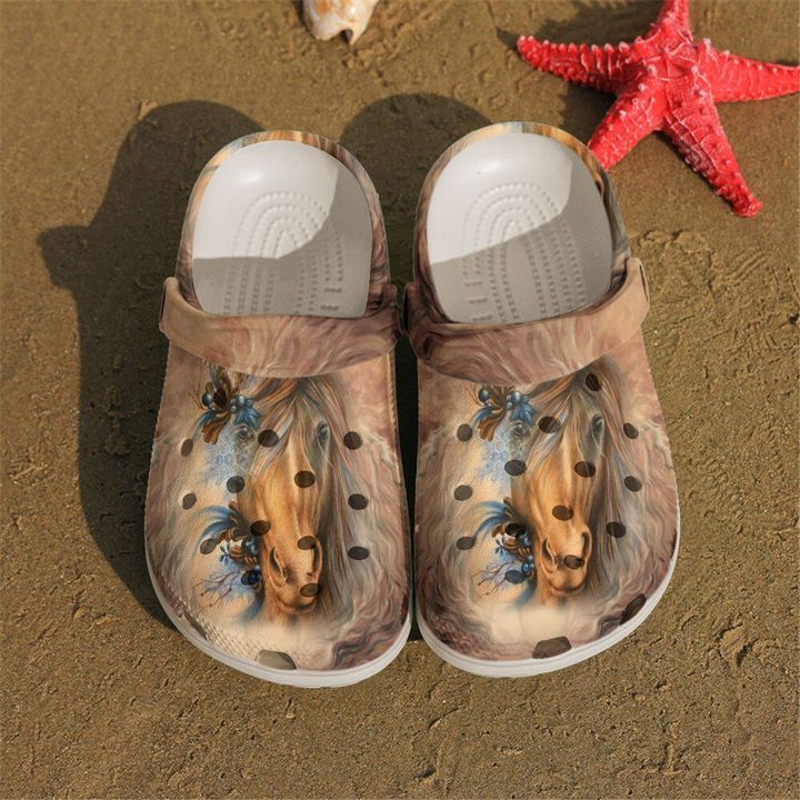 Horse Brown Sku 1425 Crocs Crocband Clog Comfortable For Mens Womens Classic Clog Water Shoes Horse Brown Sku 1425 Crocs Crocband Clog Comfortable For Mens Womens Classic Clog Water Shoes