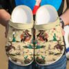 Horse Cowboy Sku 1431 Crocs Clog Clog Shoes