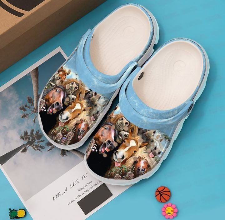 Horse Hillarious Horses Sku 1430 Crocs Clog Clog Shoes Horse Hillarious Horses Sku 1430 Crocs Clog Clog Shoes