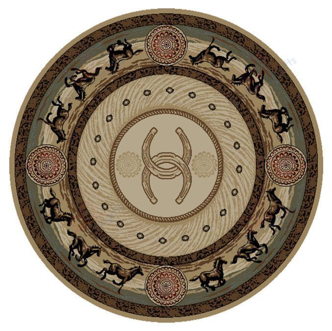 Horse Hosreshoe Round Carpet Floor Rug Living Room Bedroom Decor Round Area Rug Carpet Horse Hosreshoe Round Carpet Floor Rug Living Room Bedroom Decor Round Area Rug Carpet