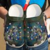 Horse Mystery Sku 1409 Crocs Crocband Clog Comfortable For Mens Womens Classic Clog Water Shoes