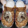 Horse Personalize Clog Custom Crocs Fashionstyle Comfortable For Women Men Kid Print 3D Carved Horse