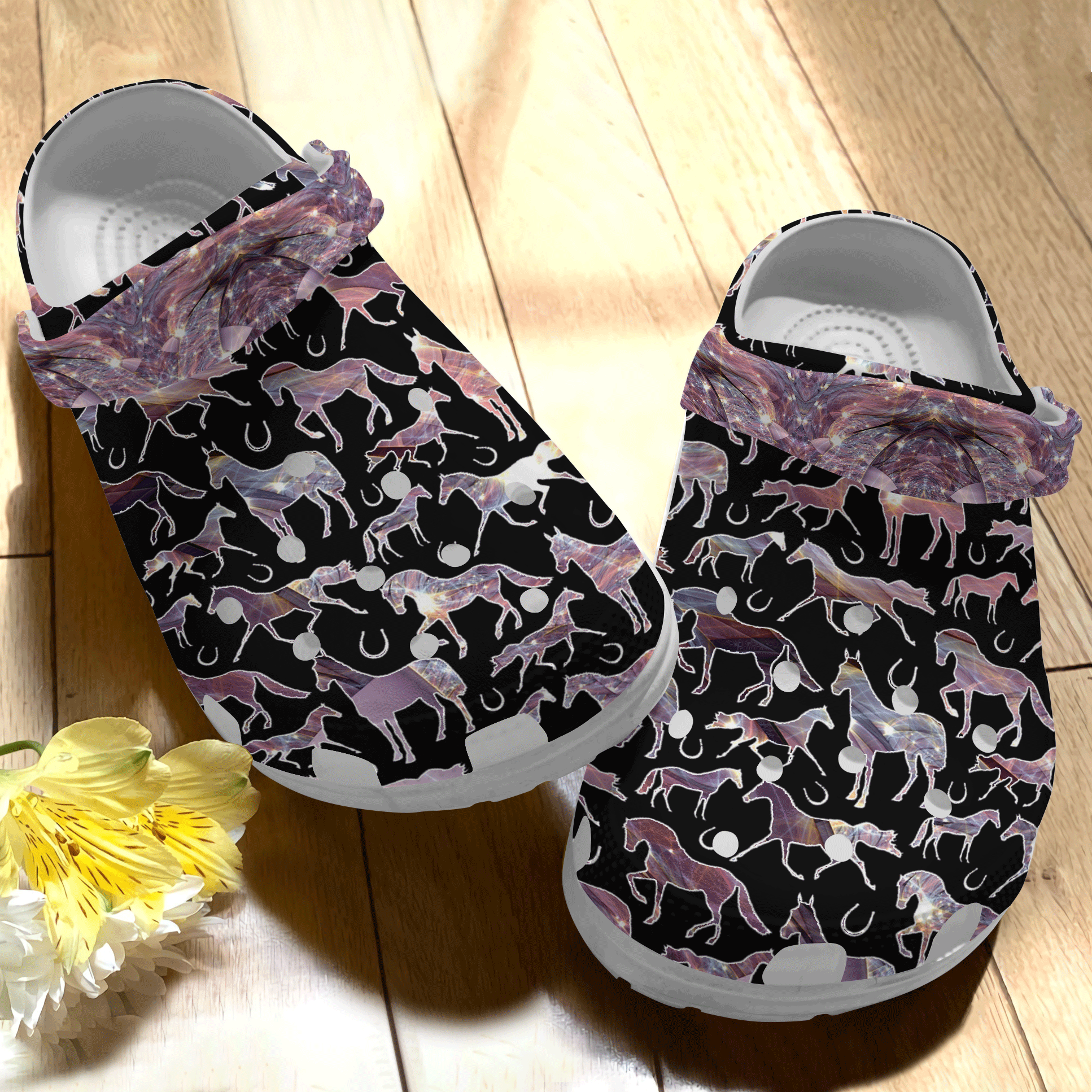 Horse Personalize Clog Custom Crocs Fashionstyle Comfortable For Women Men Kid Print 3D Horse Lovers Horse Personalize Clog Custom Crocs Fashionstyle Comfortable For Women Men Kid Print 3D Horse Lovers