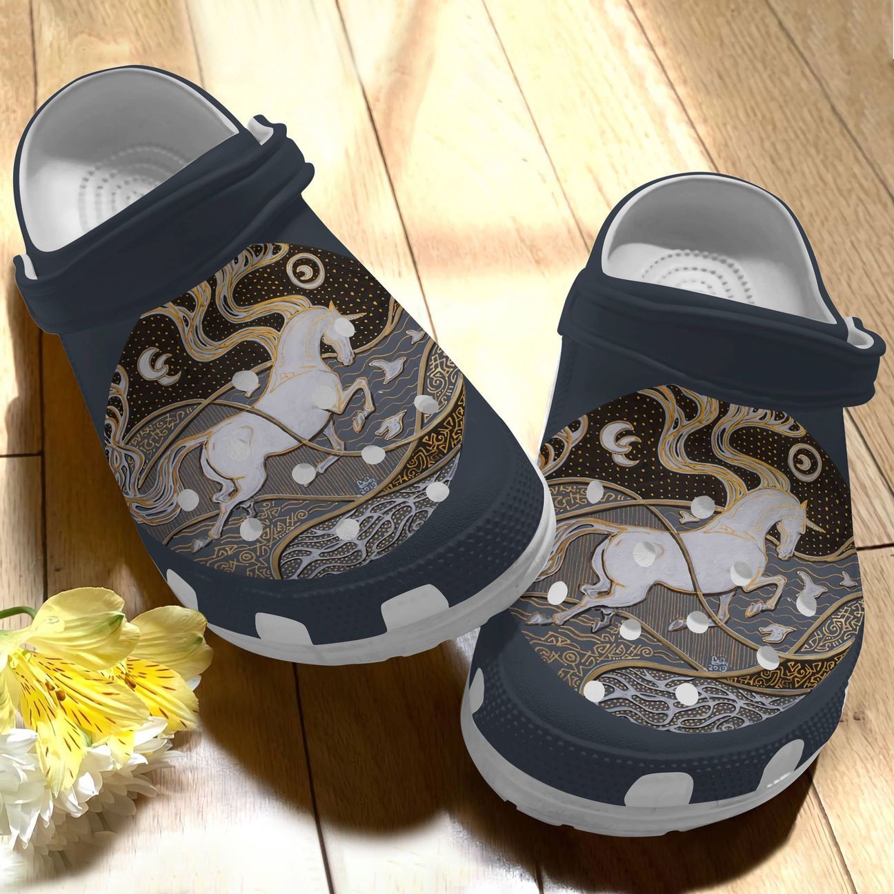 Horse Personalize Clog Custom Crocs Fashionstyle Comfortable For Women Men Kid Print 3D Whitesole Art Horse Personalize Clog Custom Crocs Fashionstyle Comfortable For Women Men Kid Print 3D Whitesole Art
