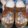 Horse Personalize Clog Custom Crocs Fashionstyle Comfortable For Women Men Kid Print 3D Whitesole Daisy Horse