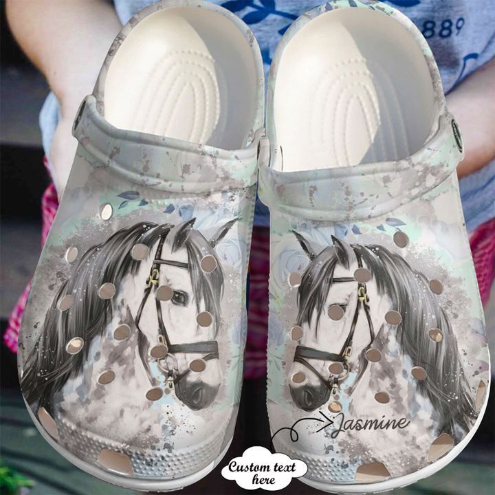 Horse Personalized Beautiful Sku 1410 Crocs Crocband Clog Comfortable For Mens Womens Classic Clog Water Shoes Horse Personalized Beautiful Sku 1410 Crocs Crocband Clog Comfortable For Mens Womens Classic Clog Water Shoes