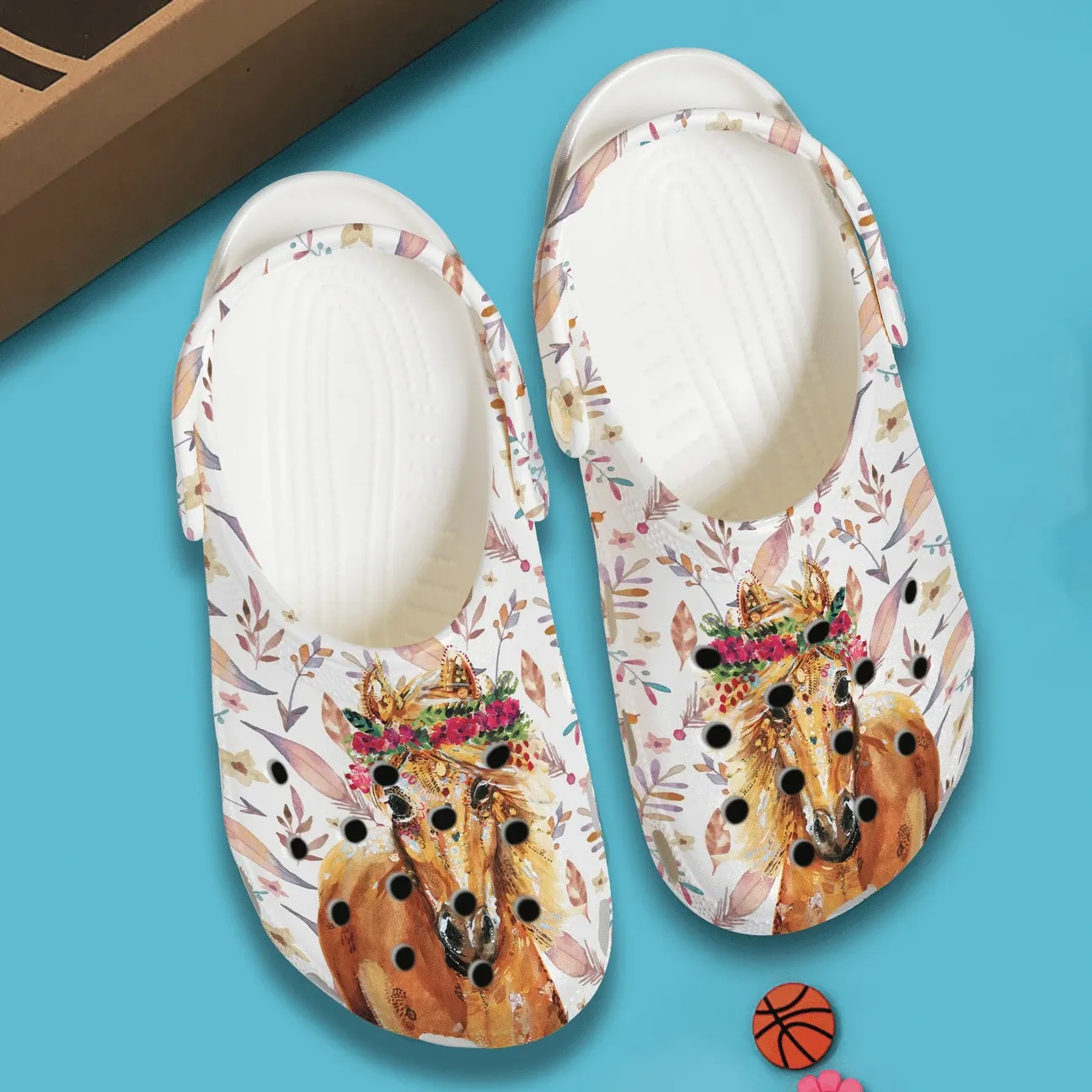 Horse Personalized Clog Custom Crocs Comfortablefashion Style Comfortable For Women Men Kid Print 3D Boho Horse Horse Personalized Clog Custom Crocs Comfortablefashion Style Comfortable For Women Men Kid Print 3D Boho Horse