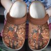 Horse Personalized Clog Custom Crocs Comfortablefashion Style Comfortable For Women Men Kid Print 3D Brown Horse