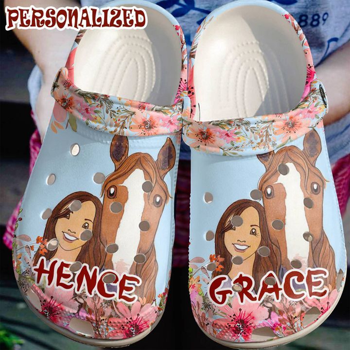 Horse Personalized Cowgirl And Her Sku 1412 Crocs Crocband Clog Comfortable For Mens Womens Classic Clog Water Shoes Horse Personalized Cowgirl And Her Sku 1412 Crocs Crocband Clog Comfortable For Mens Womens Classic Clog Water Shoes