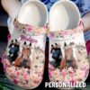 Horse Personalized Life Is Better With Horses Sku 1415 Crocs Crocband Clog Comfortable For Mens Womens Classic Clog Water Shoes