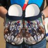 Horse Racing Passion Sku 1443 Crocs Crocband Clog Comfortable For Mens Womens Classic Clog Water Shoes