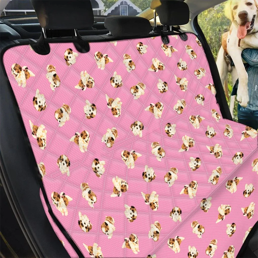 Hot Pink Cute Shih Tzu Car Back Seat Cover Dog Car Seat Covers - 76996a87c62e Hot Pink Cute Shih Tzu Car Back Seat Cover Dog Car Seat Covers - 76996a87c62e