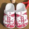 Houston Rockets Crocs Crocband Clog Clog Comfortable For Mens And Womens Classic Clog Water Shoes