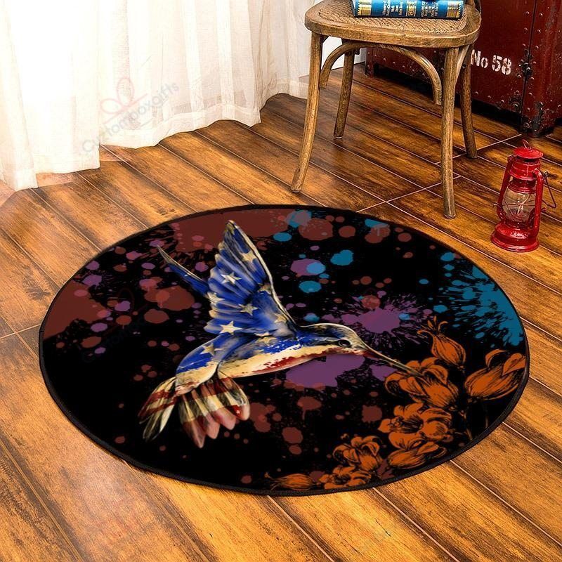 Humming Bird Round Carpet Floor Rug Living Room Bedroom Decor Round Area Rug Carpet Humming Bird Round Carpet Floor Rug Living Room Bedroom Decor Round Area Rug Carpet