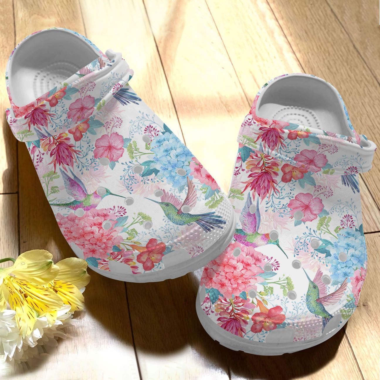 Hummingbird Personalize Clog Custom Crocs Fashionstyle Comfortable For Women Men Kid Print 3D Floral Hummingbird Hummingbird Personalize Clog Custom Crocs Fashionstyle Comfortable For Women Men Kid Print 3D Floral Hummingbird