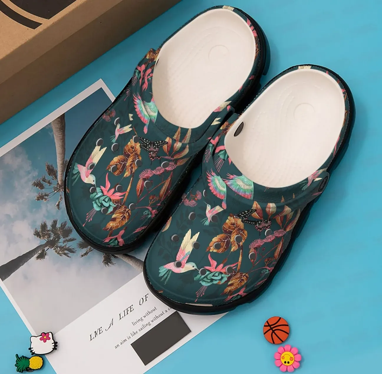 Hummingbird Personalized Clog Custom Crocs Comfortablefashion Style Comfortable For Women Men Kid Print 3D Hummingbird Pattern Hummingbird Personalized Clog Custom Crocs Comfortablefashion Style Comfortable For Women Men Kid Print 3D Hummingbird Pattern