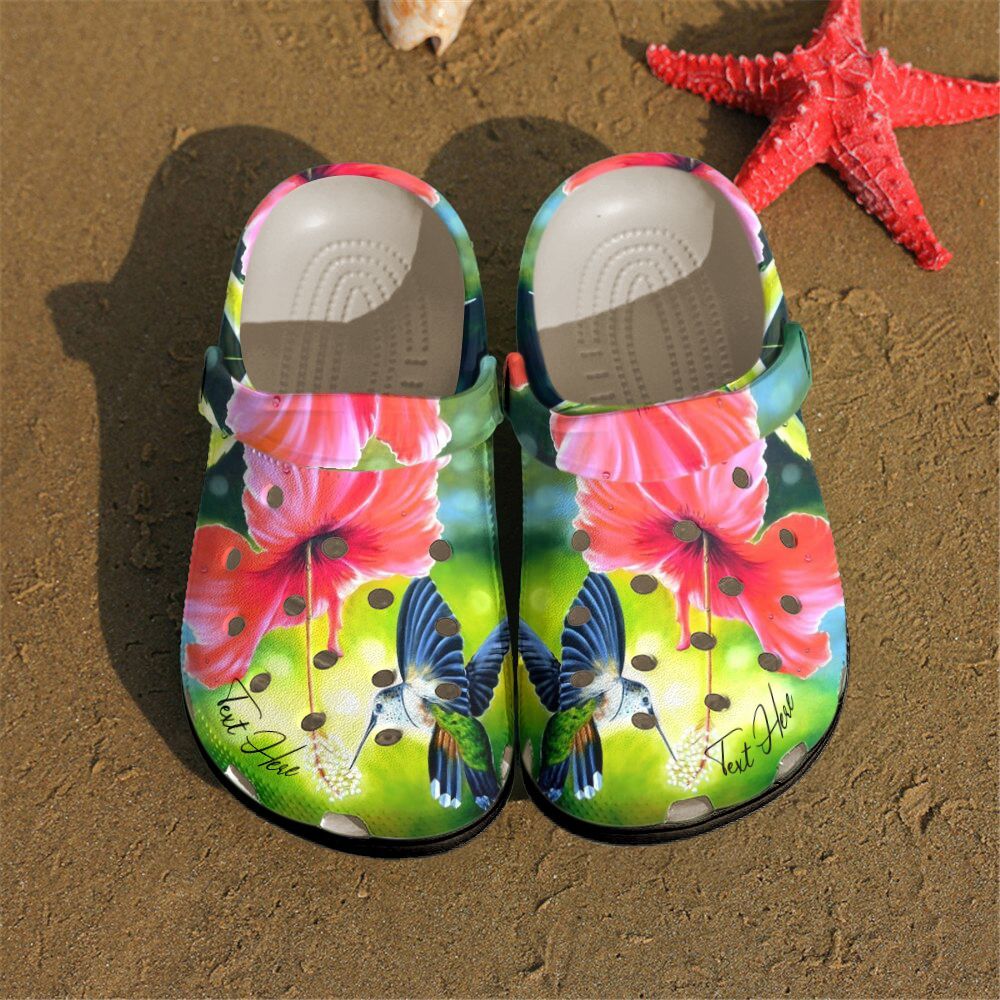 Hummingbird Personalized Clog Custom Crocs Comfortablefashion Style Comfortable For Women Men Kid Print 3D Incredible Birds Hummingbird Personalized Clog Custom Crocs Comfortablefashion Style Comfortable For Women Men Kid Print 3D Incredible Birds