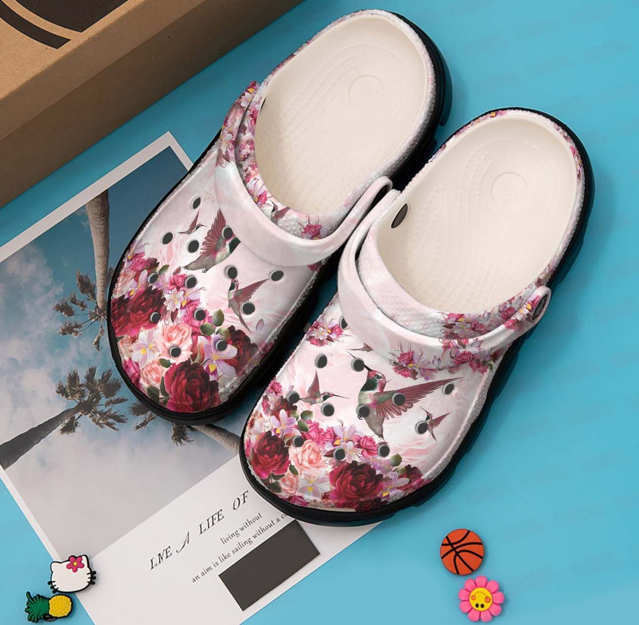 Hummingbird Personalized Clog Custom Crocs Comfortablefashion Style Comfortable For Women Men Kid Print 3D Pink Hummingbird Hummingbird Personalized Clog Custom Crocs Comfortablefashion Style Comfortable For Women Men Kid Print 3D Pink Hummingbird