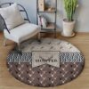 Hunting A Deer Round Carpet Floor Rug Living Room Bedroom Decor Round Area Rug Carpet