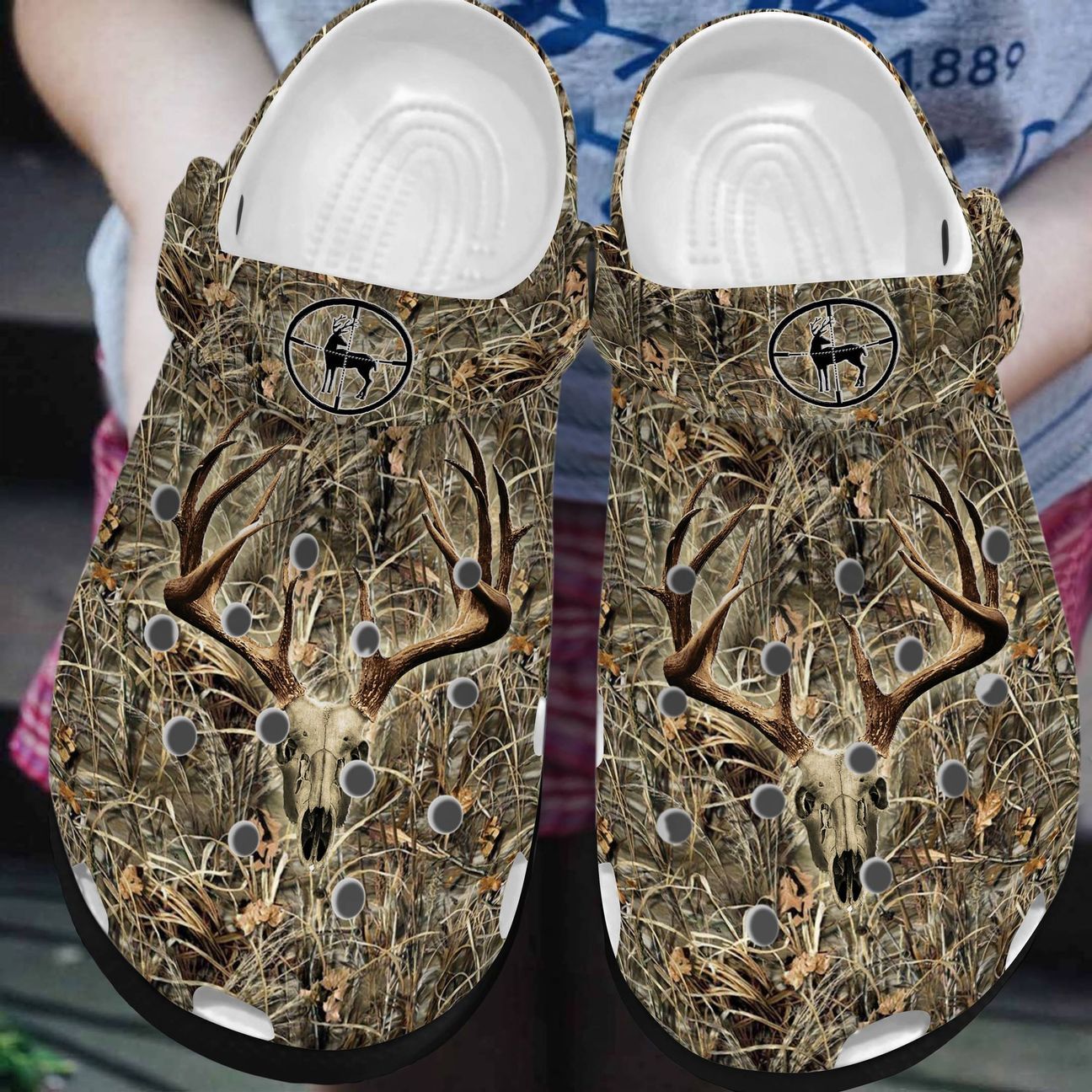 Hunting Personalized Clog Custom Crocs Comfortablefashion Style Comfortable For Women Men Kid Print 3D Hunting Season Hunting Personalized Clog Custom Crocs Comfortablefashion Style Comfortable For Women Men Kid Print 3D Hunting Season