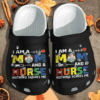 I Am A Mom And A Nurse Shoes Crocs Clog For Boy Girl – Nothing Scares Me Birthday Gift For Mother Day