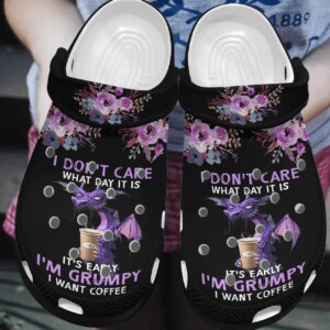 I Want Coffee Personalized Clog Custom Crocs Comfortablefashion Style Comfortable For Women Men Kid Print 3D