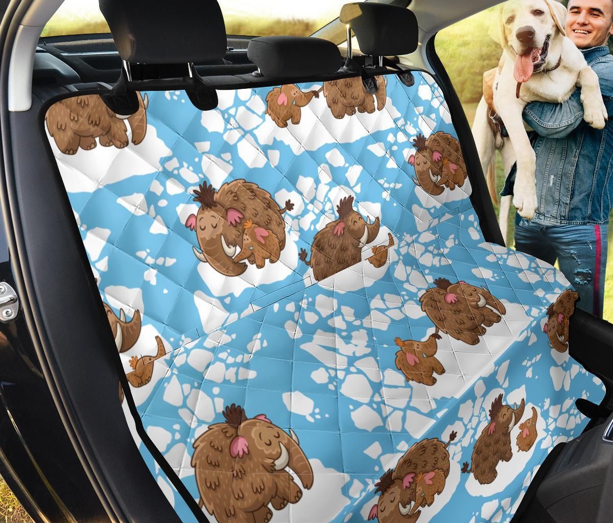 Ice Age Mammoth Pattern Car Back Seat Cover Dog Car Seat Covers - 7cffa26a1b5d Ice Age Mammoth Pattern Car Back Seat Cover Dog Car Seat Covers - 7cffa26a1b5d