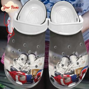 Ice Hockey Crocs Clog Classic Clog Personalized Ice Hockey Is My Favourite Sport Shoes