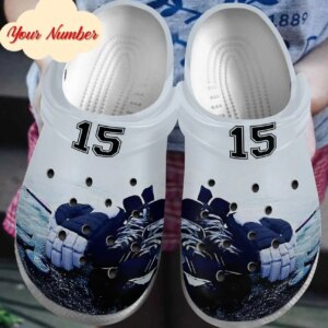 Ice Hockey Personalized Clog Custom Crocs Comfortablefashion Style Comfortable For Women Men Kid Print 3D Amazing Sport