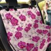 Illustration Orchid Purple Pattern Design Car Back Seat Cover Dog Car Seat Covers - 64c93385deb7