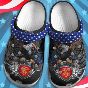 Independence Rn Eagle Crocs Clog Shoes Crocbland Clog Birthday Gift For Man Son Brother Friend