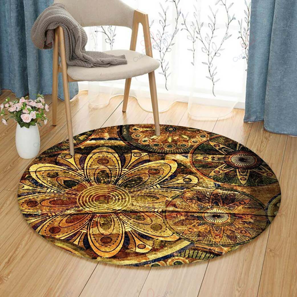 Indian Round Carpet Floor Rug Living Room Bedroom Decor Round Area Rug Carpet Indian Round Carpet Floor Rug Living Room Bedroom Decor Round Area Rug Carpet