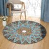 Indian Round Carpet Floor Rug Living Room Bedroom Decor Round Area Rug Carpet