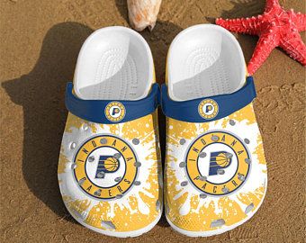 Indiana Pacers Crocs Crocband Clog Clog Comfortable For Mens And Womens Classic Clog Water Shoes Indiana Pacers Crocs Crocband Clog Clog Comfortable For Mens And Womens Classic Clog Water Shoes