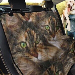 Intelligent Maine Coon Cat Car Back Seat Cover Dog Car Seat Covers - e34df6401966