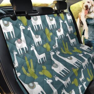 Into The Culture Of Mexican Llama Cactus Car Back Seat Cover Dog Car Seat Covers - e6661a3f46e7