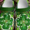 Irish Lucky Crocs Crocband Clog Clog Comfortable For Mens And Womens Classic Clog Water Shoes Comfortable
