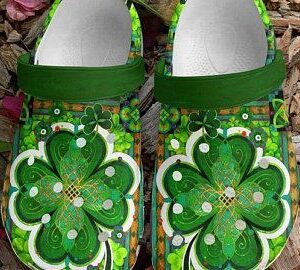 Irish Lucky Crocs Crocband Clog Clog Comfortable For Mens And Womens Classic Clog Water Shoes Comfortable