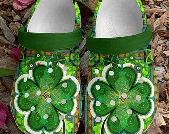 Irish Lucky Crocs Crocband Clog Clog Comfortable For Mens And Womens Classic Clog Water Shoes Comfortable Irish Lucky Crocs Crocband Clog Clog Comfortable For Mens And Womens Classic Clog Water Shoes Comfortable