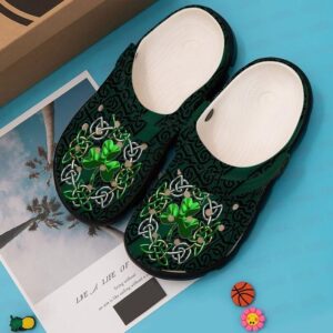 Irish Personalize Clog Custom Crocs Clog On Sandal Fashion Style Comfortable For Women Men Kid