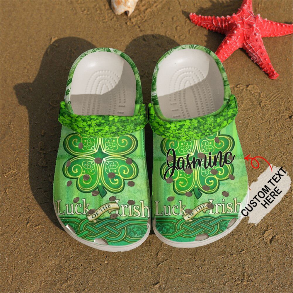 Irish Personalized Clog Custom Crocs Comfortablefashion Style Comfortable For Women Men Kid Print 3D Irish Lucky Irish Personalized Clog Custom Crocs Comfortablefashion Style Comfortable For Women Men Kid Print 3D Irish Lucky