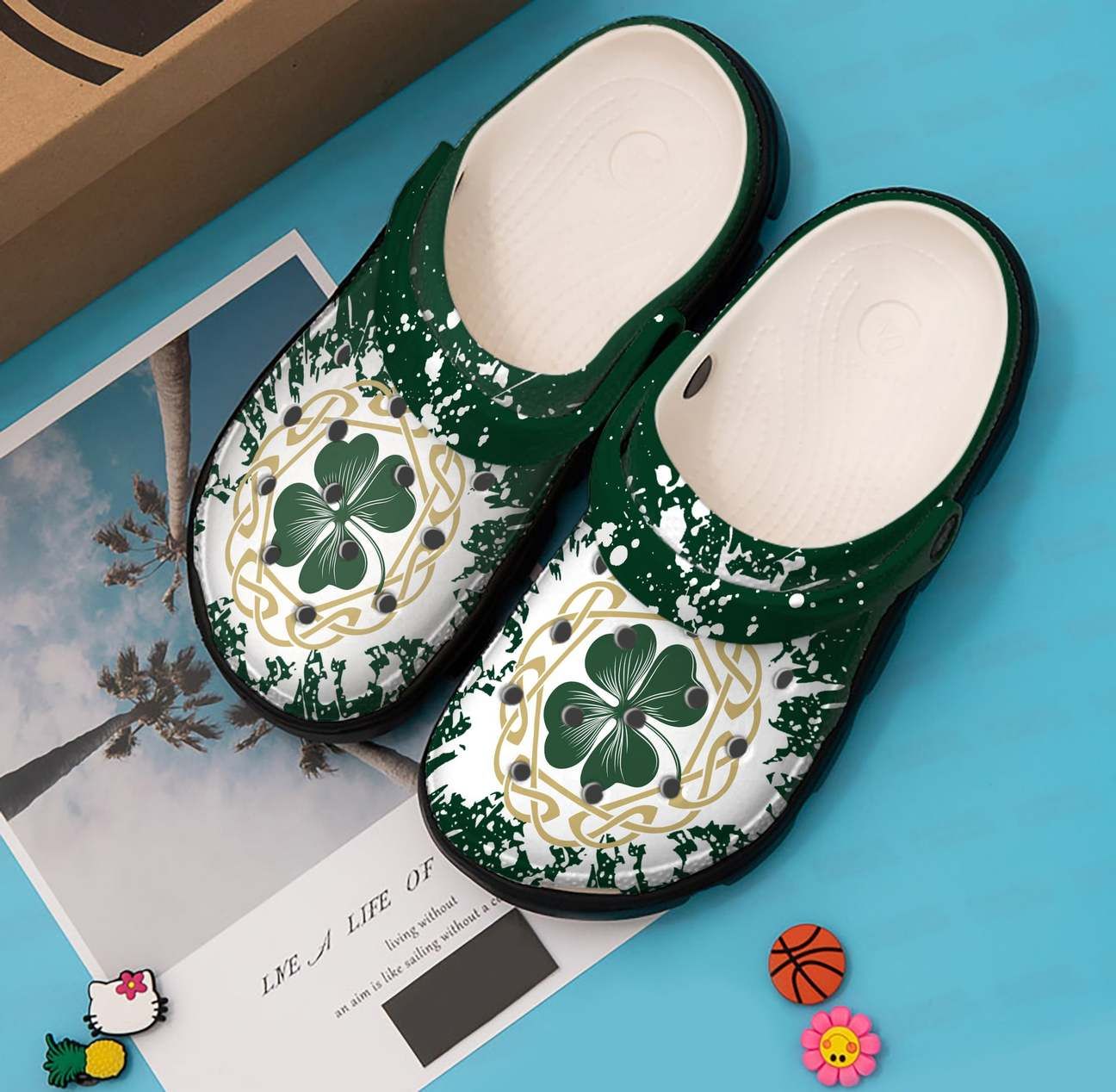 Irish Personalized Clog Custom Crocs Comfortablefashion Style Comfortable For Women Men Kid Print 3D Lucky Irish Irish Personalized Clog Custom Crocs Comfortablefashion Style Comfortable For Women Men Kid Print 3D Lucky Irish