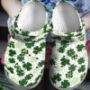 Irish Personalized Clog Custom Crocs Comfortablefashion Style Comfortable For Women Men Kid Print 3D Shamrock Quilting