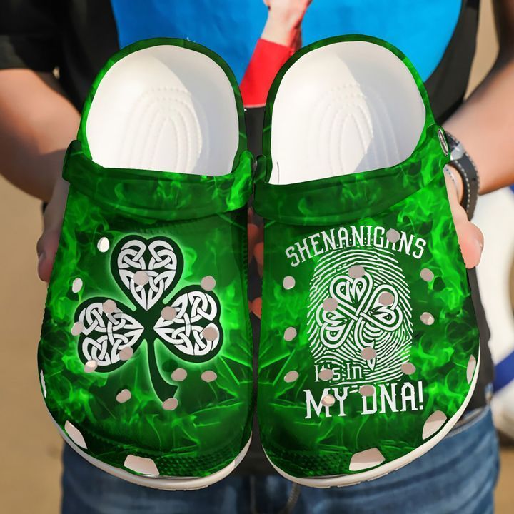 Irish Shamrock Sku 1511 Crocs Clog Clog Shoes Irish Shamrock Sku 1511 Crocs Clog Clog Shoes