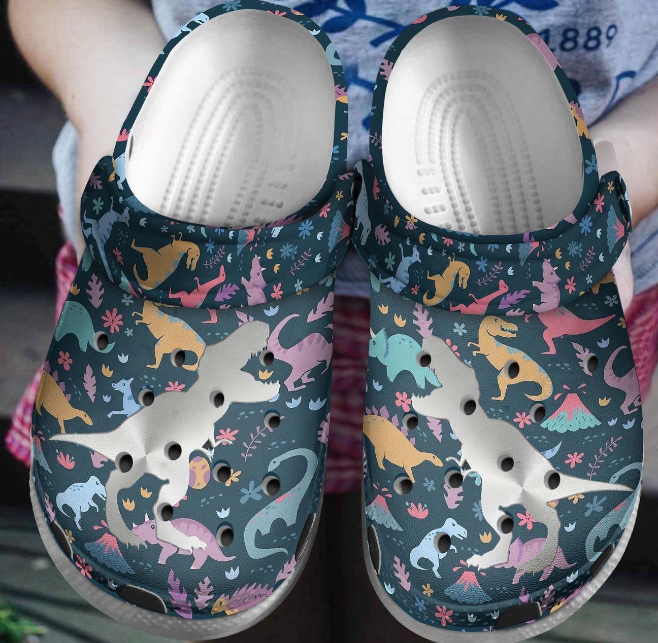 Iron Dinosaur 2 Personalized Clog Custom Crocs Comfortablefashion Style Comfortable For Women Men Kid Print 3D Iron Dinosaur 2 Personalized Clog Custom Crocs Comfortablefashion Style Comfortable For Women Men Kid Print 3D