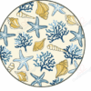 Ivory Seashore Round Carpet Floor Rug Living Room Bedroom Decor Round Area Rug Carpet
